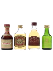 Drambuie, Glayva & Wallace Scotch Whisky Liqueurs 4 x 5cl
