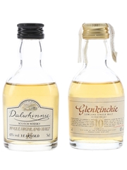 Dalwhinnie & Glenkinchie 10 Year Old & 15 Year Old 2 x 5cl / 43%