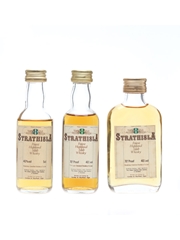 Strathisla 8 Year Old Bottled 1980s 3 x 5cl / 40%