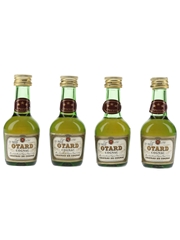 Otard 3 Star Special Bottled 1970s 4 x 3cl