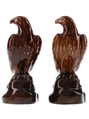 Beneagles Eagle Ceramic Miniature Bottled 1970s 2 x 5cl / 40%