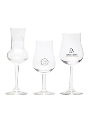 Branded Whisky Tasting Glasses Spingbank, Isle of Jura & Glen Ord 