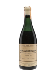 Marc De Bourgogne 1949 Domaine De La Romanee-Conti 75cl