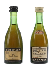 Remy Martin VSOP Bottled 1960s & 1970s 2 x 5cl / 40%