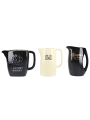 Suntory & Nikka Ceramic Water Jugs 