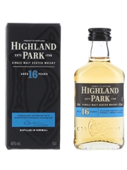 Highland Park 16 Year Old Travel Retail Exclusive 5cl / 40%