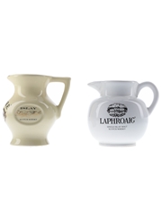 Laphroaig & Bowmore Ceramic Water Jugs