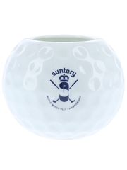 Suntory Golf Ball Ashtray World Match Play Championship - Wentworth Club 10cm x 13cm