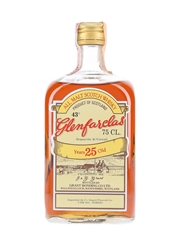 Glenfarclas 25 Year Old Bottled 1980s - Pinerolo 75cl / 43%