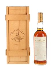 Macallan 1965 25 Year Old Anniversary Malt Bottled 1991 - Giovinetti 75cl / 43%