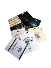 Whisky Carrier Bags Macallan, Bowmore, Clynelish, Famous Grouse, Laphroaig 