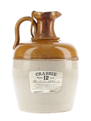 Crabbie 12 Year Old Ceramic Decanter Bottled 1960s-1970s - Sipe 75cl / 40%