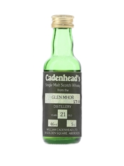 Glen Mhor 21 Year Old Bottled 1980s - Cadenhead's Chess Set 5cl / 46%