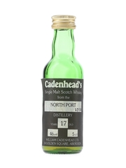 North Port 17 Year Old Bottled 1980s - Cadenhead's Chess Set 5cl / 46%