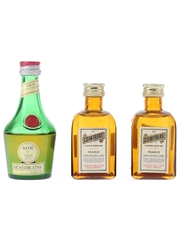 Benedictine DOM & Cointreau Bottled 1970s 3 x 3cl