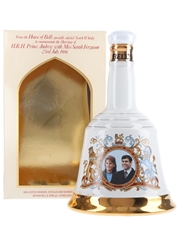 Bell's Ceramic Decanter Royal Wedding 1986 - Prince Andrew & Sarah - 75cl / 43%