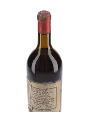 Justerini & Brooks 60 Year Old Liqueur Brandy Bottled 1930s 75cl