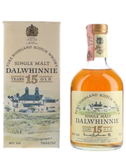 Dalwhinnie 15 Year Old Bottled 1980s - James Buchanan 75cl / 40%