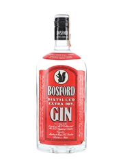 Bosford Extra Dry London Gin Bottled 1980s - Martini & Rossi 100cl / 40%