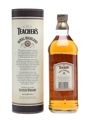 Teacher's Royal Highland 12 Years Old Bottled 1980s 100cl