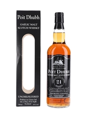 Poit Dhubh 21 Year Old The Gaelic Pure Malt 70cl / 43%