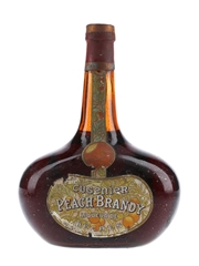 Cusenier Peach Brandy Bottled 1930s-1940s 75cl