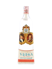 Stefanof Imperial Vodka Bottled 1960s - Buton 75cl / 40%