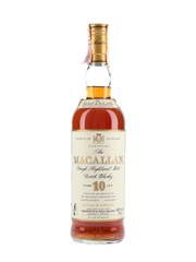 Macallan 10 Year Old Bottled 1980s-1990s - Giovinetti 75cl / 40%