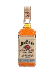Jim Beam White Label 4 Year Old Bottled 1970s - 175th Anniversary 75cl / 43%