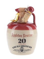 Appleton Reserve 20 Year Old Ceramic Decanter Bottled 1970s - Wray & Nephew 75cl / 43%
