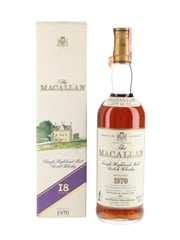 Macallan 1970 18 Year Old Bottled 1988 - Giovinetti 75cl / 43%