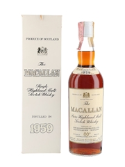 Macallan 1959 Campbell, Hope & King