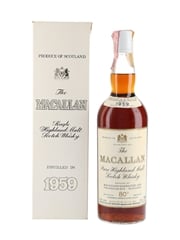 Macallan 1959 Campbell, Hope & King