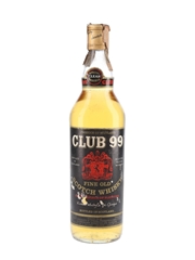 Club 99 Fine Old Bottled 1970s - Kintocher 75cl / 43%