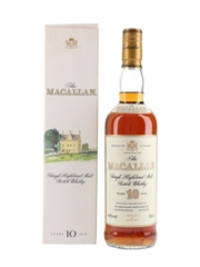 Macallan 10 Year Old Bottled 1990s-2000s 70cl / 40%