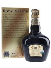 Royal Salute 21 Year Old The Sapphire Flagon 70cl / 43%
