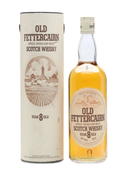 Old Fettercairn 8 Years Old Bottled 1980s 75cl