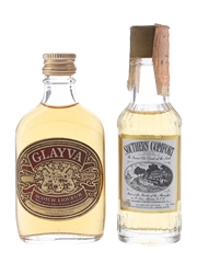 Glayva & Southern Comfort Bottled 1970s 4.7cl-5cl