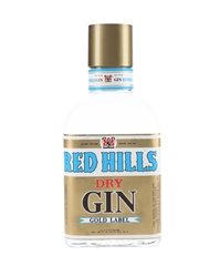 Red Hills Gold Label Dry Gin Bottled 1970s 75cl / 45%
