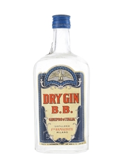 Ramazzotti B B Dry Gin Bottled 1950s 75cl / 45%
