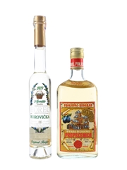 Horec Borovicka Aperitiv & Manastirska Serbian Plum Brandy