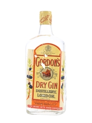 Gordon's Dry Gin Spring Cap Bottled 1950s-1960s 75cl