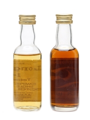 Longrow 14 & Springbank 12 Years Old Bottled 1980s 2 x 5cl