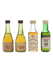 Balvenie, Glenrothes and Rosebank Bottled 1980s 4 x 5cl