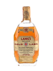 Lang's 12 Year Old Gold Label Bottled 1960s - Ramazzotti 75cl / 43.5%