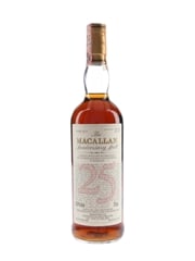 Macallan 1962 25 Year Old Anniversary Malt Bottled 1988 - Giovinetti & Figli 75cl / 43%