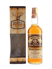Benrinnes 1968 12 Year Old - Connoisseurs Choice 75cl / 40%