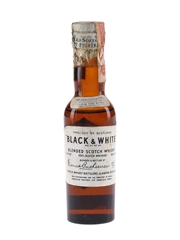 Black & White Spring Cap Bottled 1940s-1950s - American Factors Ltd., Hawaii 4.7cl / 43.4%