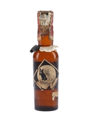 Black & White Spring Cap Bottled 1950s - Fleischmann Distilling 4.7cl / 43.4%