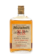 Munro's Nothing Better 8 Years Old